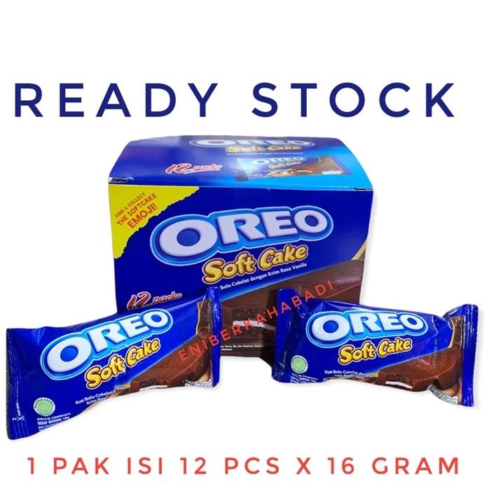 

Sale Oke--Oreo Soft Ceke 1 Box 12 pcs x 16 gram