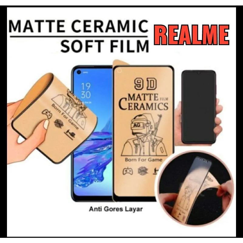 Tempered Glass Matte Film Ceramics Matte Ceramics Soft Film Vivo All Tipe