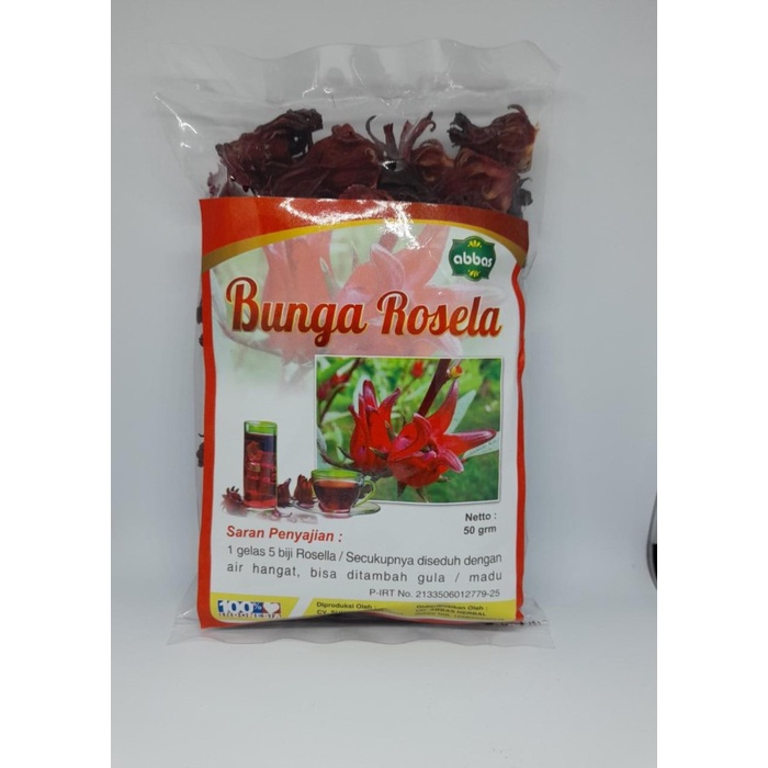 

TEH BUNGA ROSELLA MERAH ABBAS 50 GRM TERBAIK