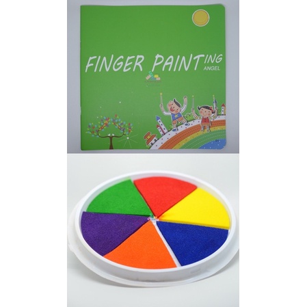 Paket Finger Painting (Buku + Ink Pad)