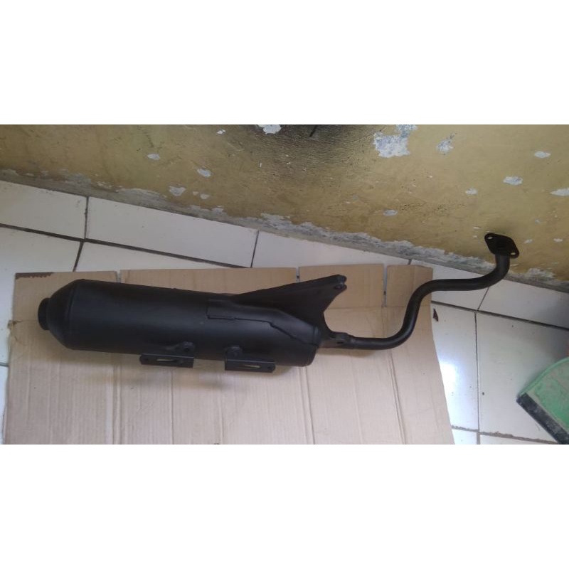 knalpot original vario 110 karbu techno