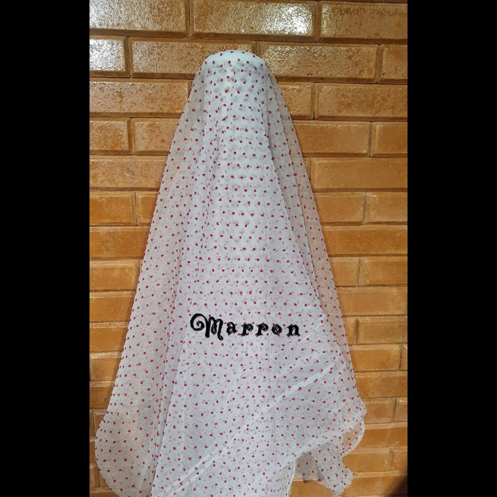 Organza dot / polkadot / organza