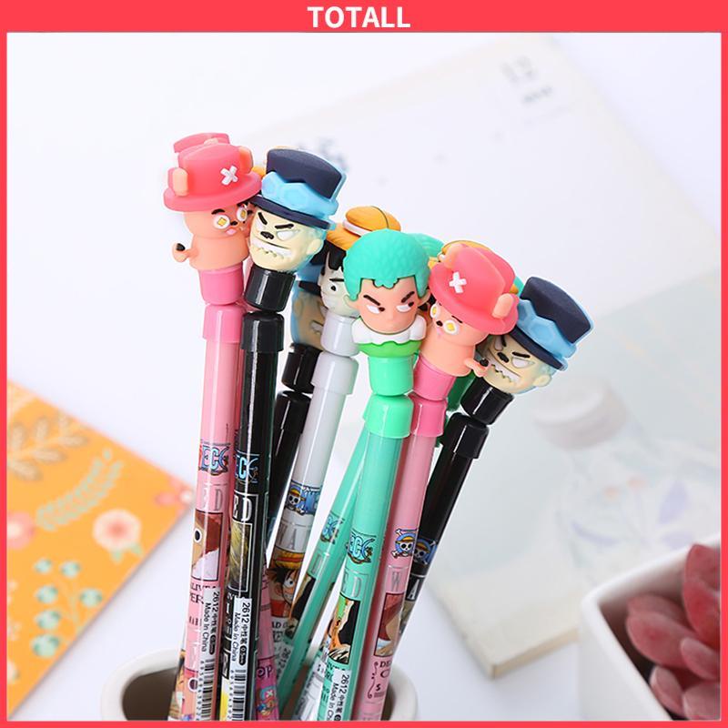 COD Spinning Pen Pulpen Putar Karakter Anti Stress Pena Mainan Anak Spinner Balance One Piece-Totall