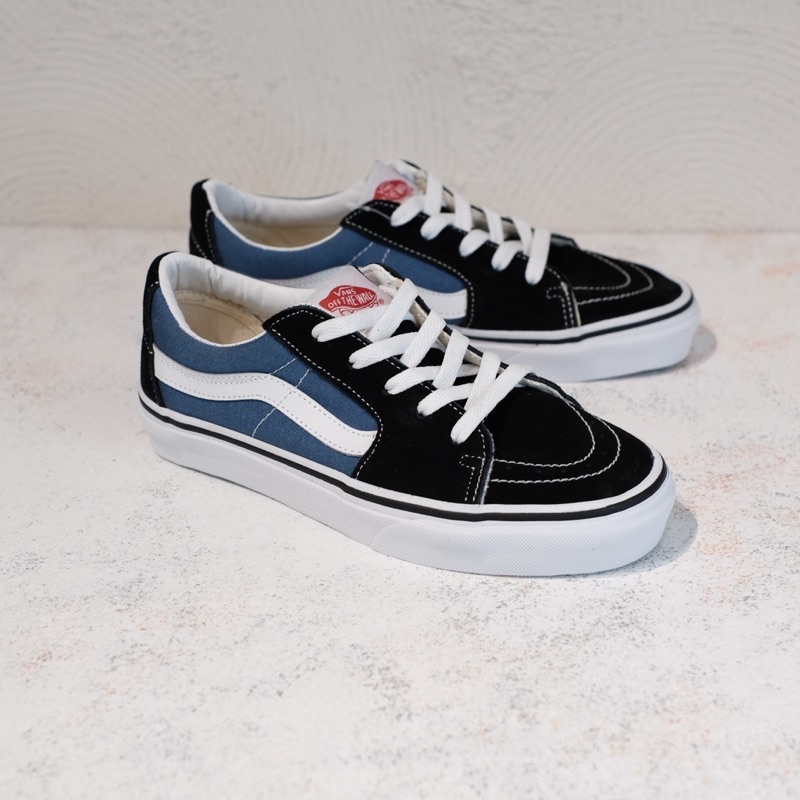SEPATU VANS SK8-LOW BLUE/NAVY CLASSIC ORIGINAL