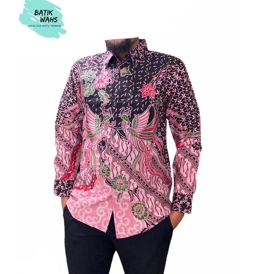 Langsung Kirim KEMEJA BATIK PRIA LENGAN PANJANG MOTIF TERBARU TERLARIS ASLI SOLO LAPIS FURING