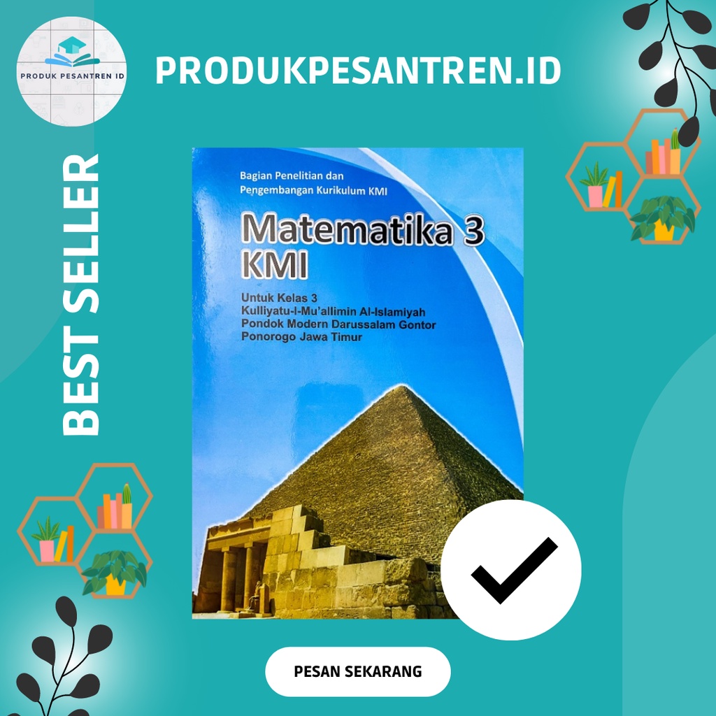 Buku Matematika 3 Untuk Kelas 3 KMI Gontor