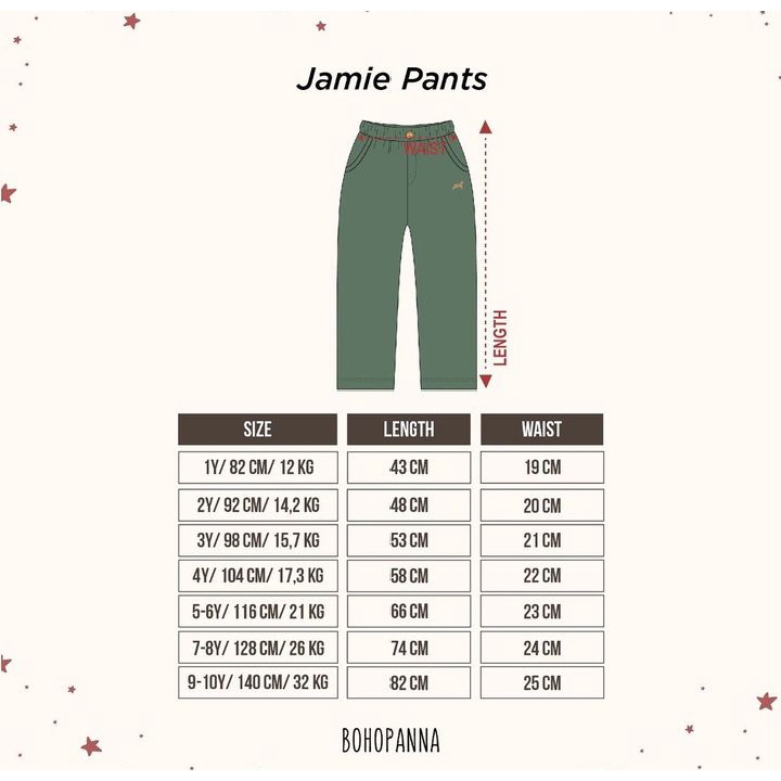 BOHOPANNA JAMIE PANTS