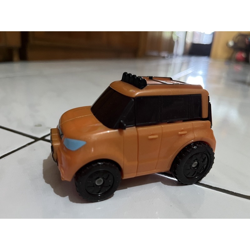 Preloved Tobot Mini X II Orange original dan mini Y II biru mini