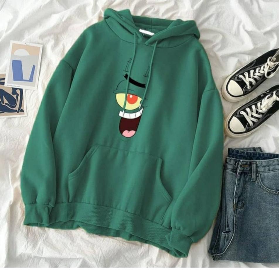 Spongebob x Nickelodeon Hoodie sweater cewek cowok pria Part 2