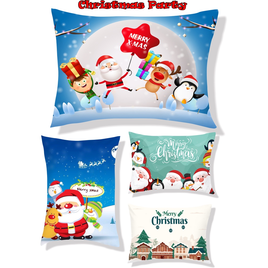 Bantal Natal 30x40 cm Part 2 #MC 011-020 / Bantal Merry Chritmas / Kado Natal / Hadiah Natal / Christmas Pillow / Bantal Sofa / Bantal Natal / Kado Natal