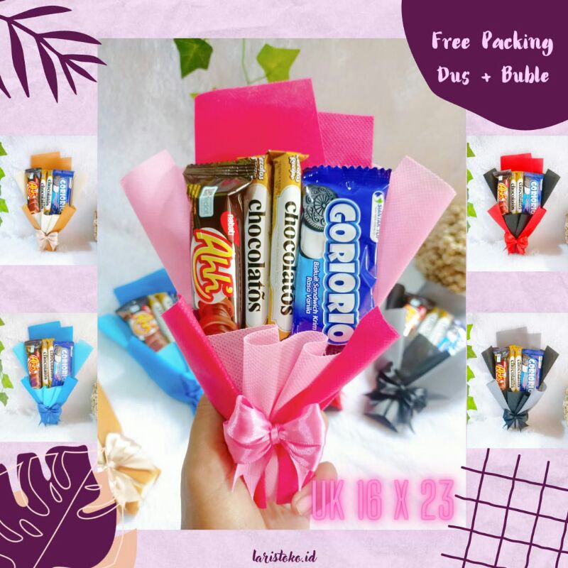 

Buket Snack/Buket jajan murah/Souvenir Ulang Tahun/Makanan