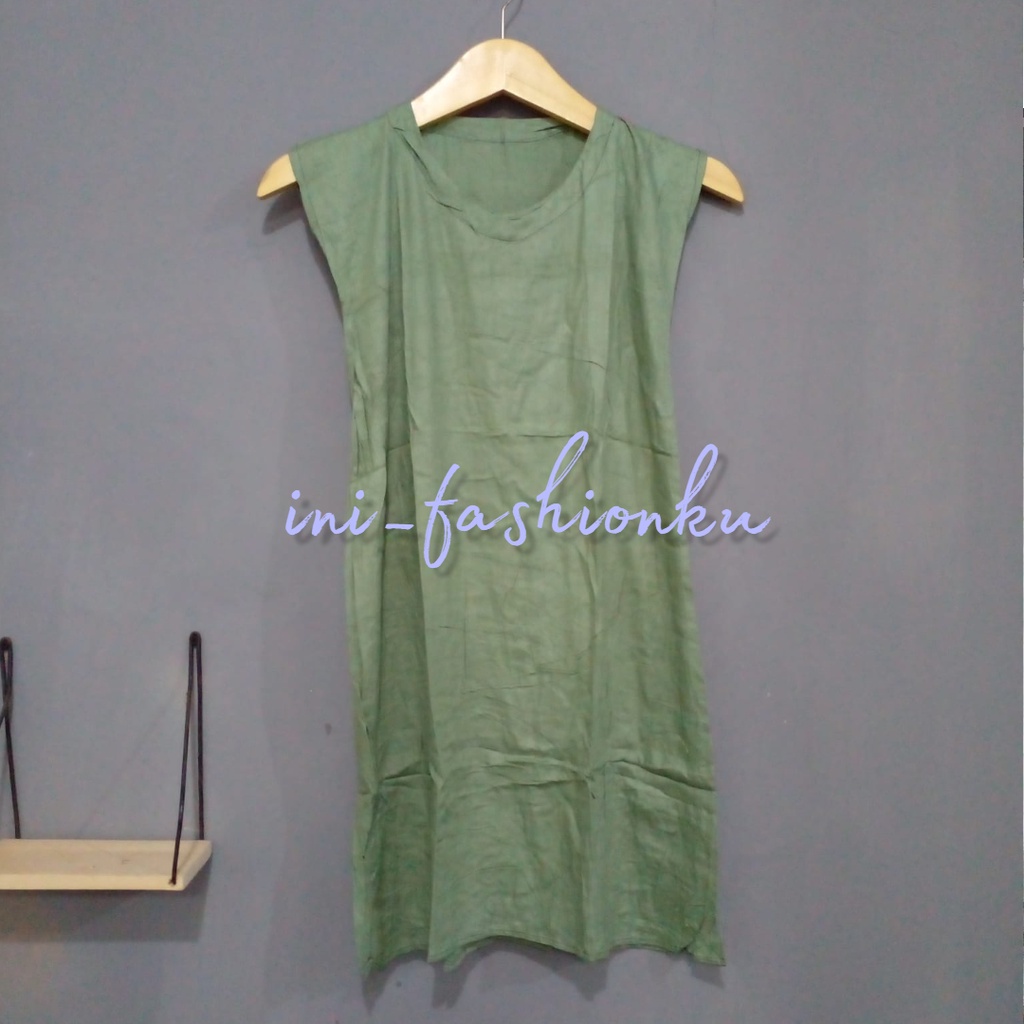 DASTER ANAK POLOS / DASTER ANAK MOTIF BAHAN RAYON UMUR 3-6 TAHUN ALLSIZE