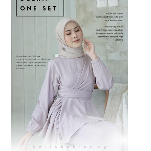 Terlaris READY DEERA one set x helwa bashel ( busui friendly ) • ku.tukuklamby