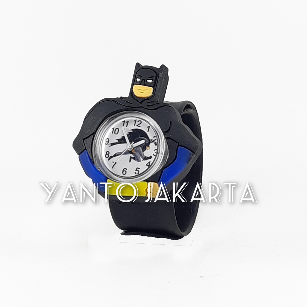 BATMAN JAM TANGAN ANAK LAKI LAKI TALI JEPRET