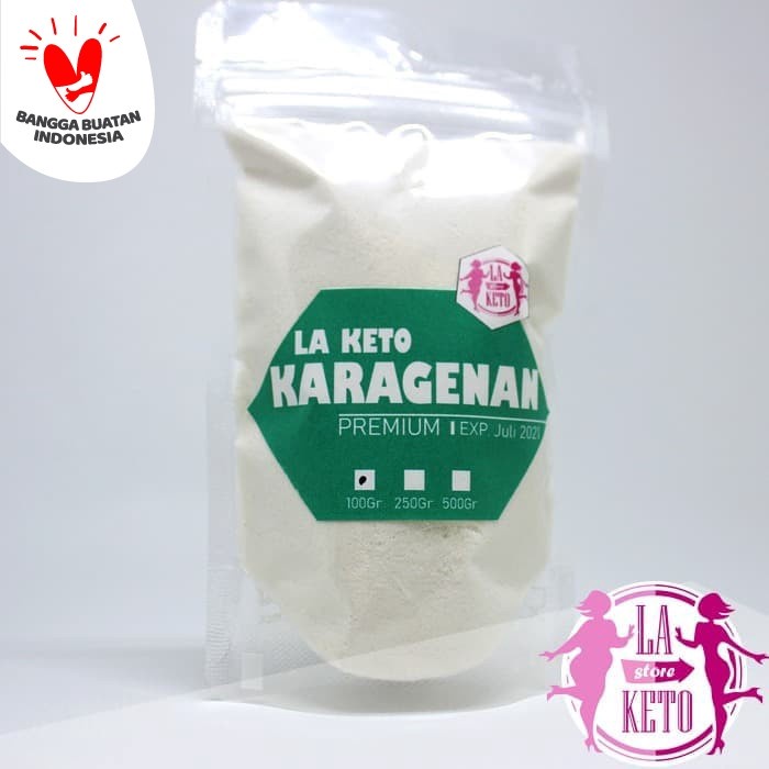 

LA Keto - KARANGENAN Food Grade @100gr | Bahan Pengental Makanan MURAH