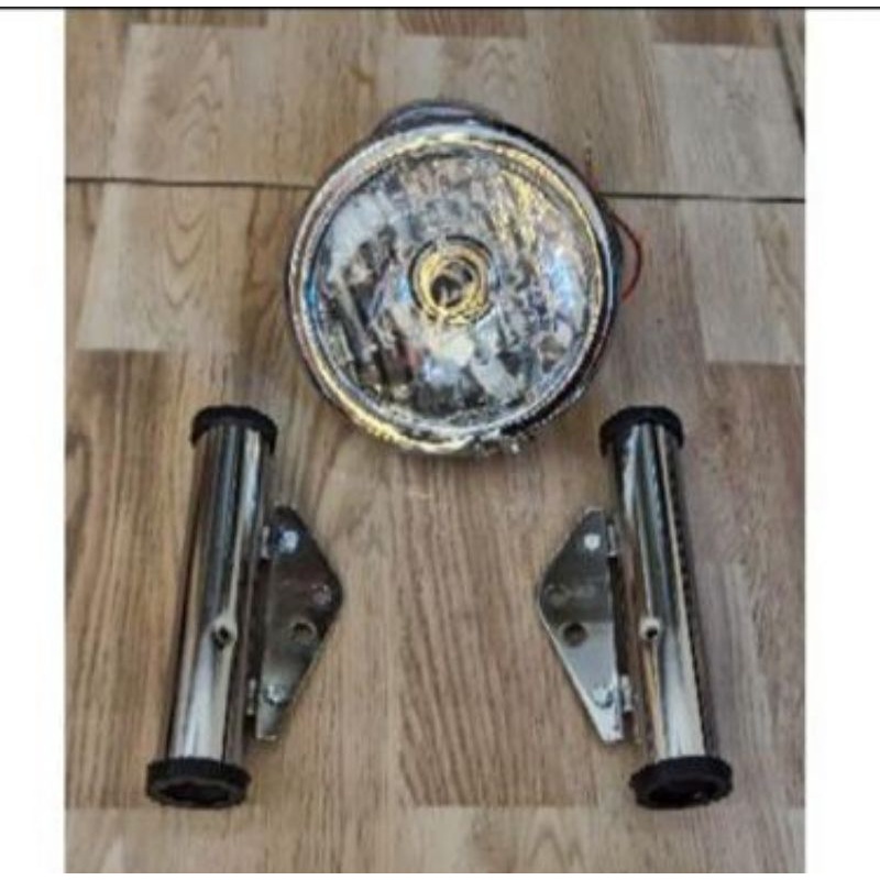 Lampu Depan Jute Pesek Set Breket Gl Tiger Megapro Kualitas Terbaik
