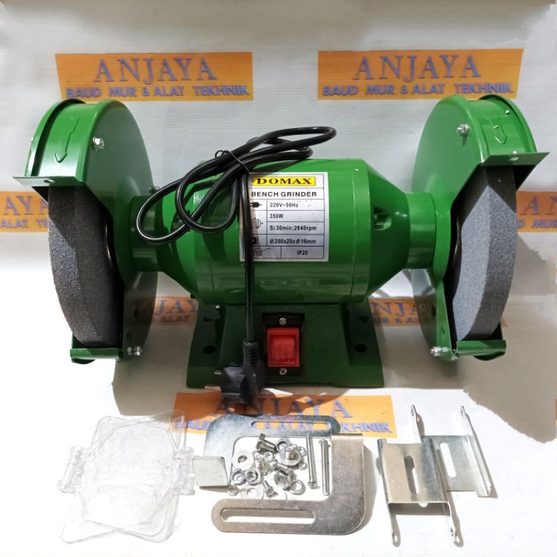DOMAX Mesin Gerinda Duduk 8 inch / Bench Grinder
