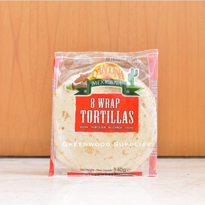 

ORIGINAL MURAH Cantina Mexicana 8 Wrap Flour Tortillas - 340G