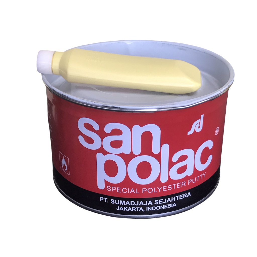 Dempul Sanpolac + Hardener 1Kg