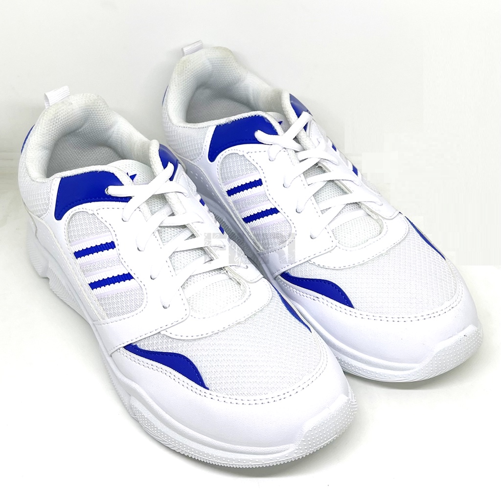 FIURI – Pro ATT Original - CB 340 PUTIH BIRU 39-43 - Sepatu Kets Pria - Sepatu Sneakers Pria - Sepatu Olahraga Sport  Pria - Sepatu Badminton tekstil - Sepatu Jogging Lari Running Fitness Gym Pria - Sepatu Laki-Laki Cowok - Sepatu Sekolah Bertali