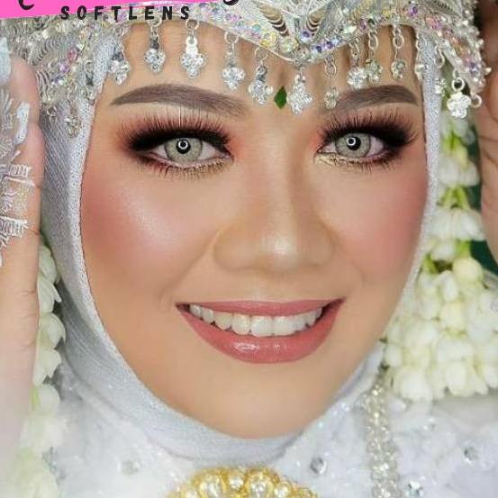 EXCLUSIVEORIGINAL Softlens Teresa iteresa EOS Gray Grey Blue Brown Coklat Soflens Soflen murah bagus