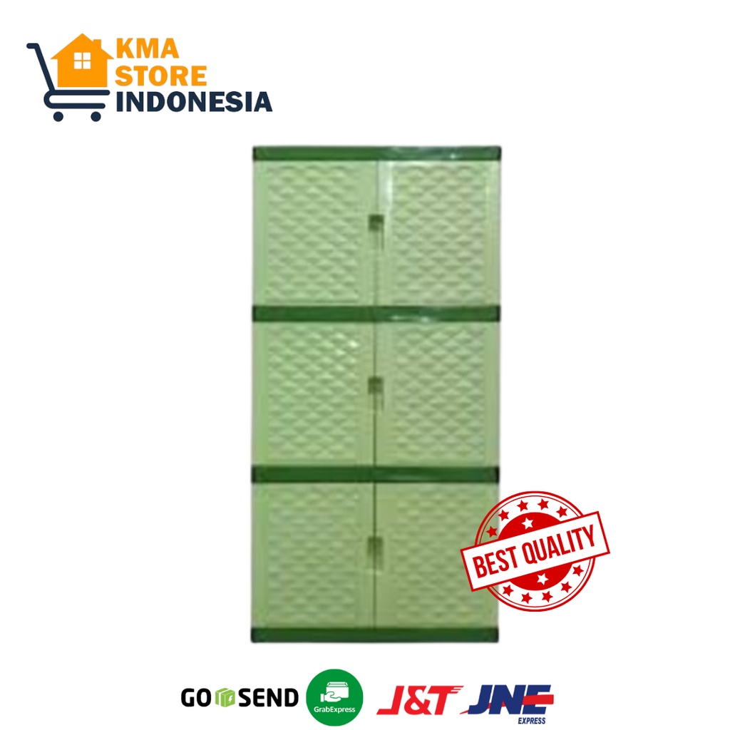 LEMARI PAKAIAN FAWSLINE 4 SUSUN