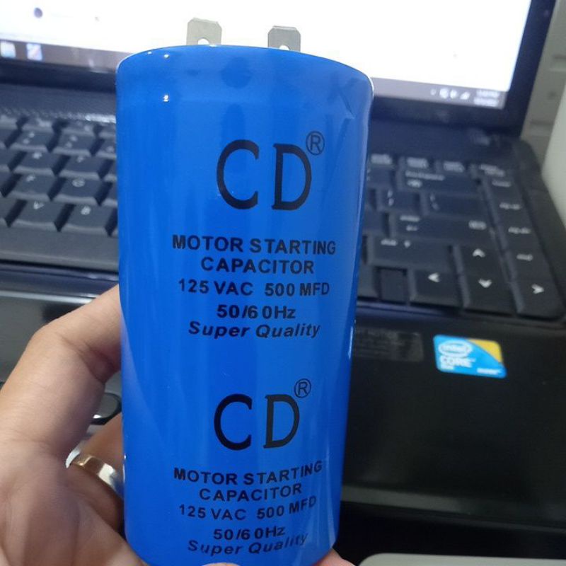 Kapasitor Starting CD 500MFD 125VAC