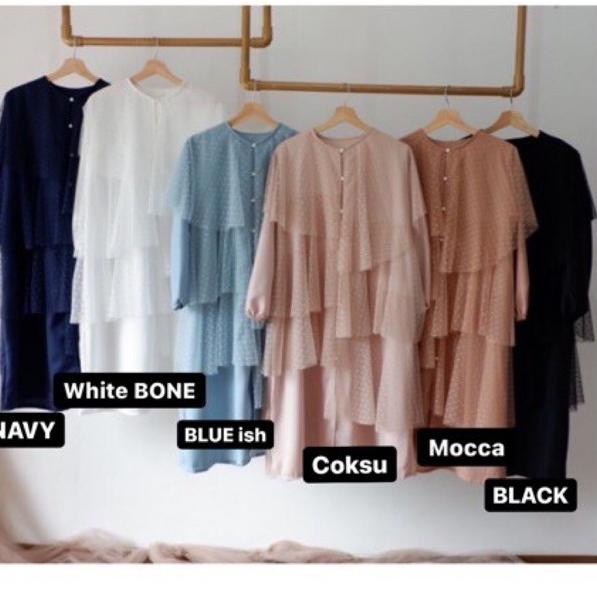 tunik tutu tile sheila | halwa tunik | setchel | dotty | tunik bridesmaid|tunik kembaran [CIV.18Oc22