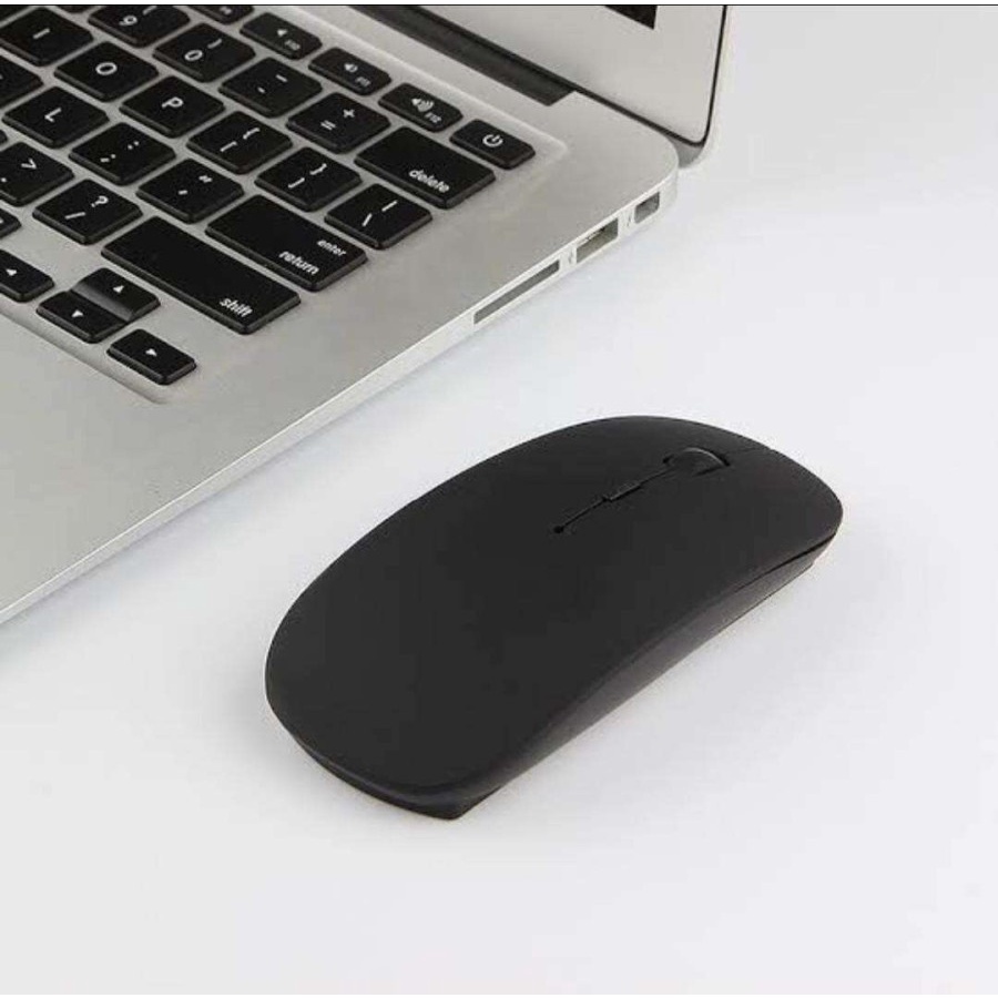 Mouse Bluetooth Slim Silent Optical Mouse Wireless Bluetooth 2.4GHz