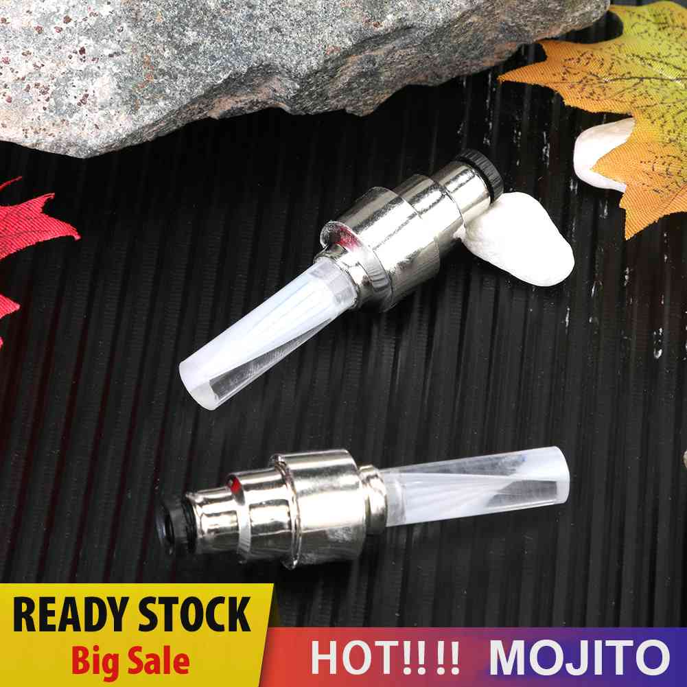 2Pcs Tutup Pentil Ban Sepeda / Mobil / Motor Dengan Lampu