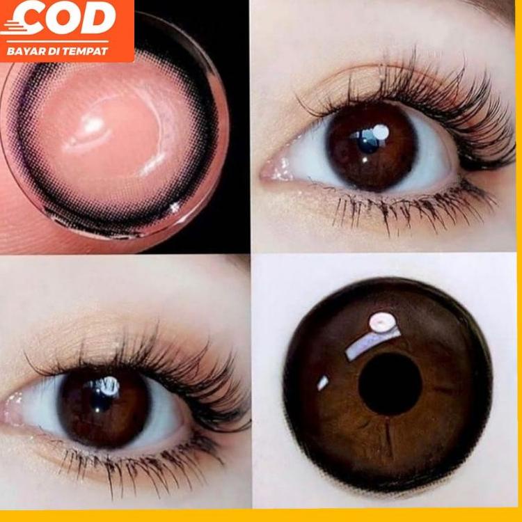 Ready SOFTLENS NATURAL BLACK 14,00 MM- softlens black - softlens hitam SOFTLENS MINUS NORMAL