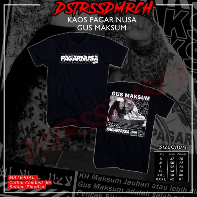 Kaos Pagar Nusa Gus Maksum