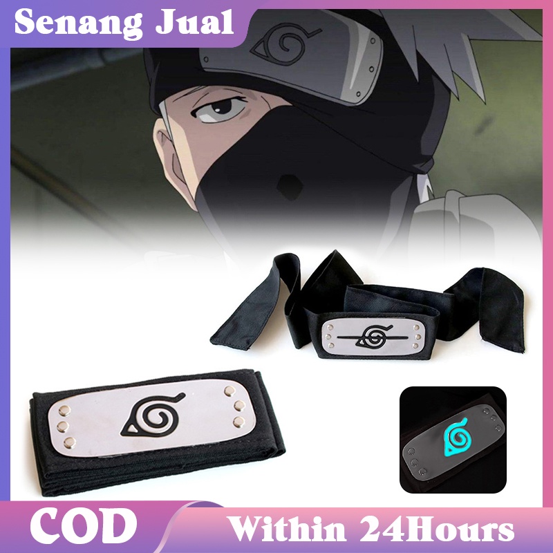 Ikat Kepala Naruto / Ikat Kepala Konoha / Headband Ikat Kepala Cosplay