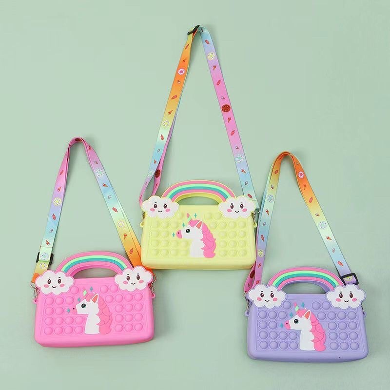 2610 / TAS POP IT / TAS ANAK MINI KARAKTER LUCU / TAS UNIK