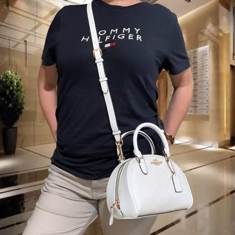 Coach Sydney Satchel In Signature Canvas (CA591)