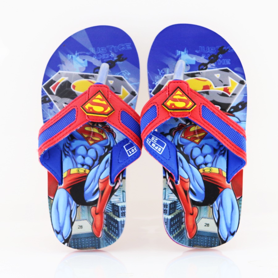 Ando X Superman SPM 201 Biru - Sandal Anak Besar Ando