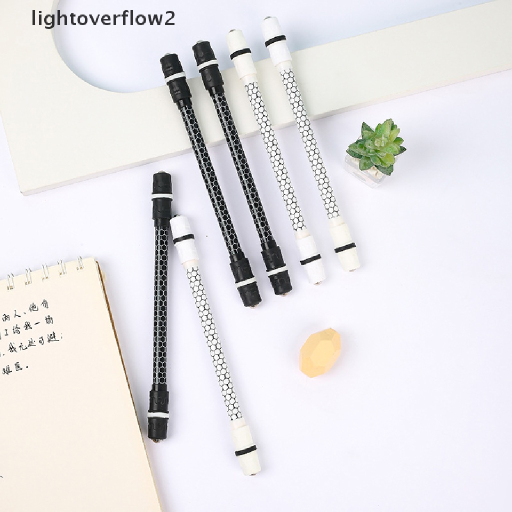 (lightoverflow2) 1pc Pen Gel Gaming Model Putar Untuk Hadiah / Stationery Pelajar