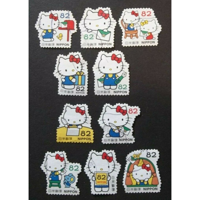 

Update Perangko Jepang 2018 Hello Kitty Comp Set - 10V - Used Hemat
