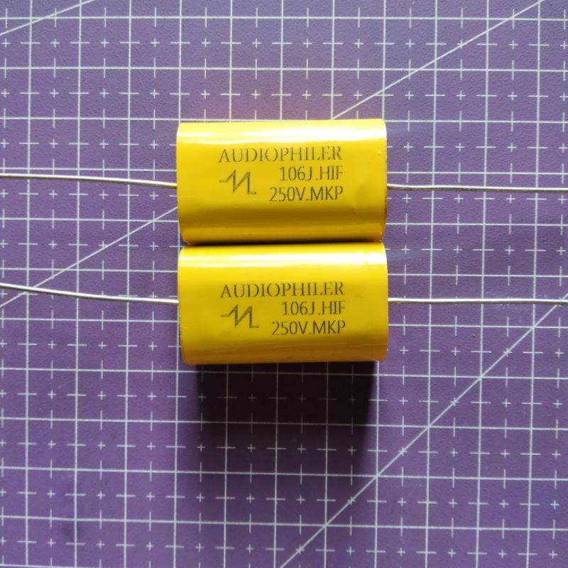 CAPASITOR 106J 250V Kapasitor Audiophiler 10uf 250v