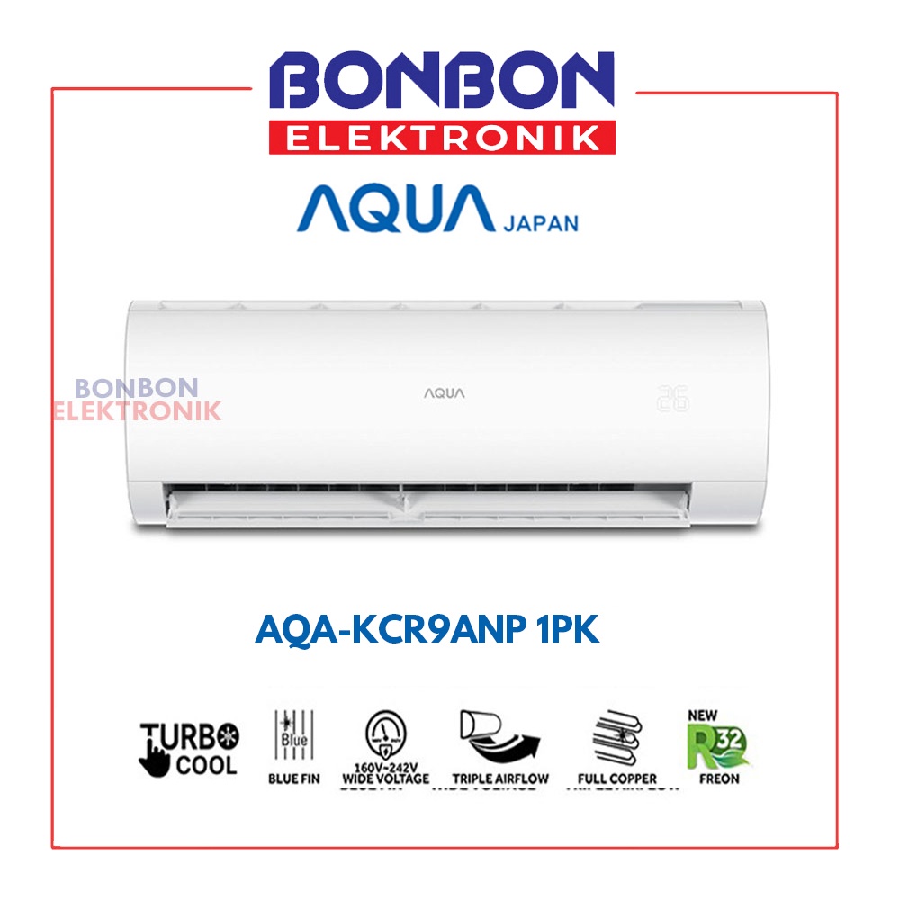 Aqua AC Split 1 PK Standard AQA-KCR09ANP / AQAKCR9ANP / KCR9ANP 1PK