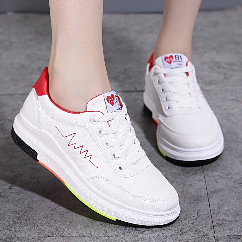 Sepatu wanita sneakers tali fashion Senji Petir Women termurah kekinian bisa cod/sepatu santai wanita tali/sepatu jalan wanita santai kekinian