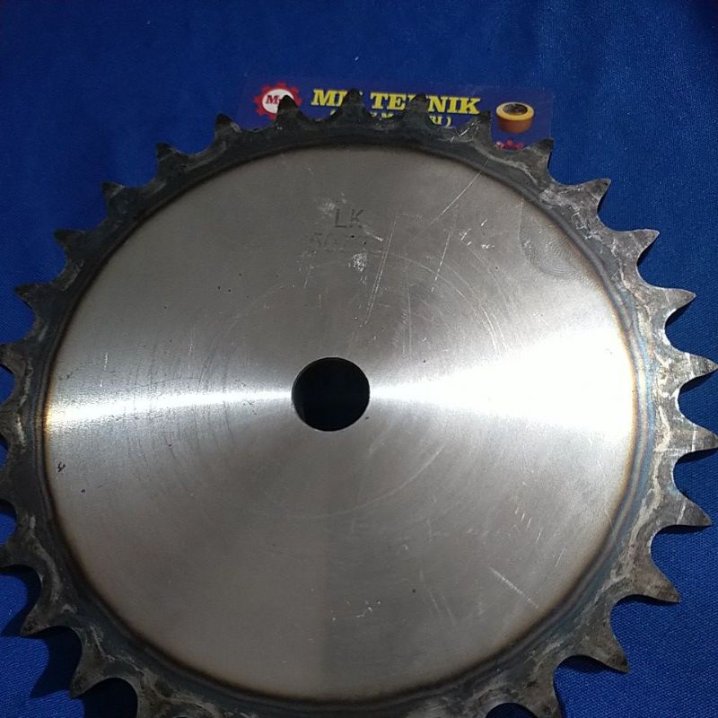 Sprocket RS 50 x 30 T Gear Rantai Single Gir gigi Z 30T RS50 -1 50Z30 50X30T 50-1 tipe B Sproket spr 50-30T 50x1x30T 50-1-30T