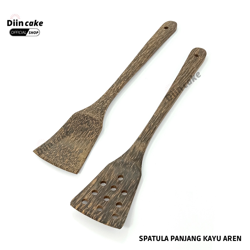 Spatula / Sodet / Sutil Panjang Kayu Aren