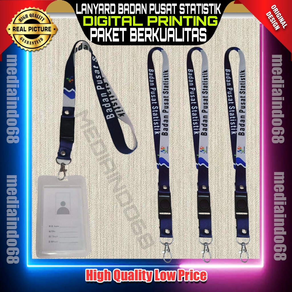 

Badan Pusat Statistik-Lanyard Printing, Strap ID, HP/Flashdisk