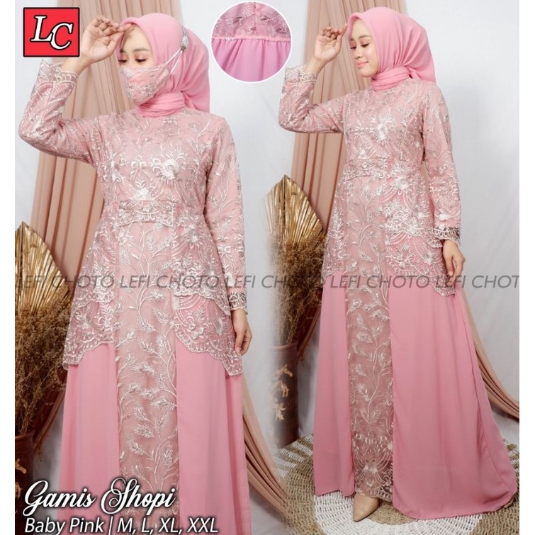Gamis Kartini Kebaya / Gamis Pesta / Gamis Terbaru / Gamis Modern