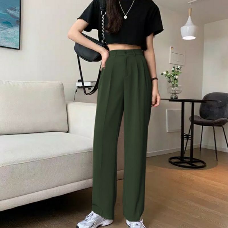 Yoora Pants  Kulot Celana Panjang Wanita