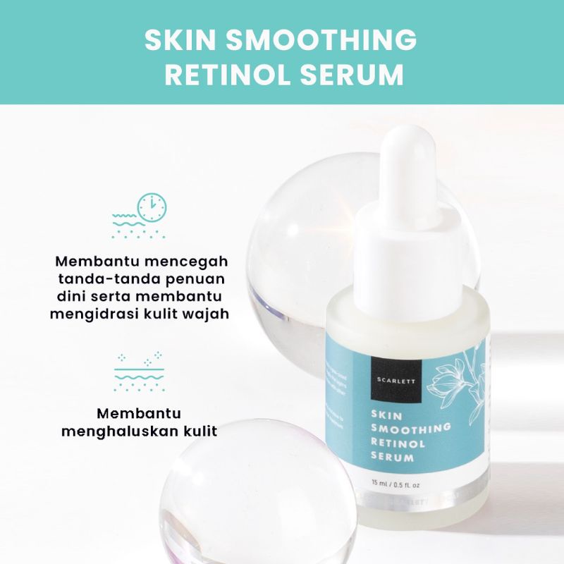 ❤️Miss.Vinka❤️ BPOM ORI 100% Scarlett Whitening Retinol Niacinamide Serum