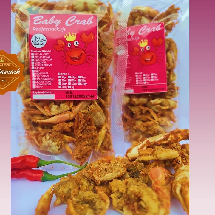 

Makin laris--BABY CRAB KRISPI GARING POUCH 150GR