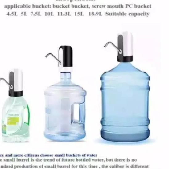 *TERMURAH* POMPA GALON ELEKTRIK AIR MINUMAN - POMPA AIR MINUMAN ELEKTRIK RECHERGE / POMPA AIR GALON 