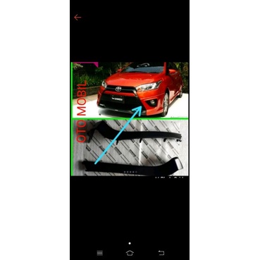 LIST BEMPER YARIS ALL NEW 2014 - 2017